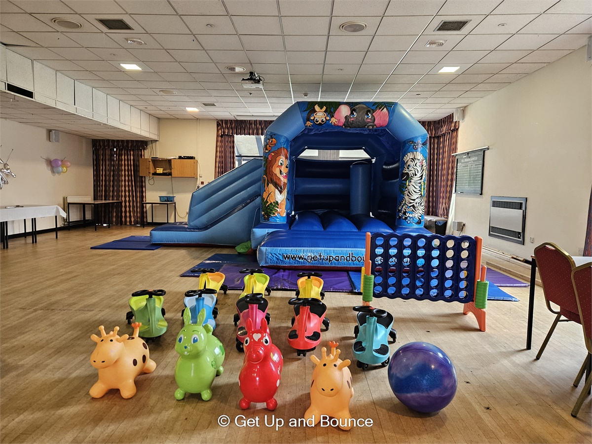 Party Packages (Indoor) - Bouncy Castle Hire, Slides, Inflatables ...