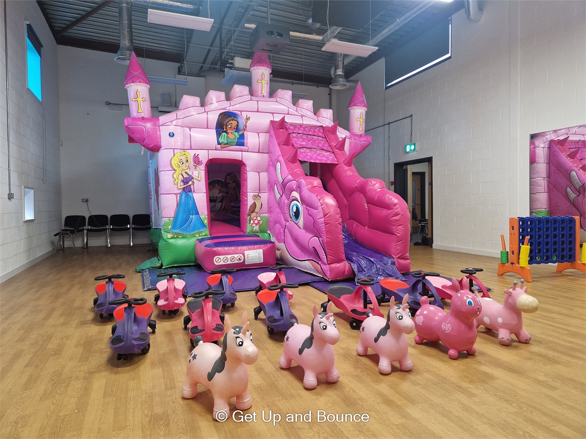 Princess Deluxe Theme Slide Fun Package - Bouncy Castle Hire, Slides ...