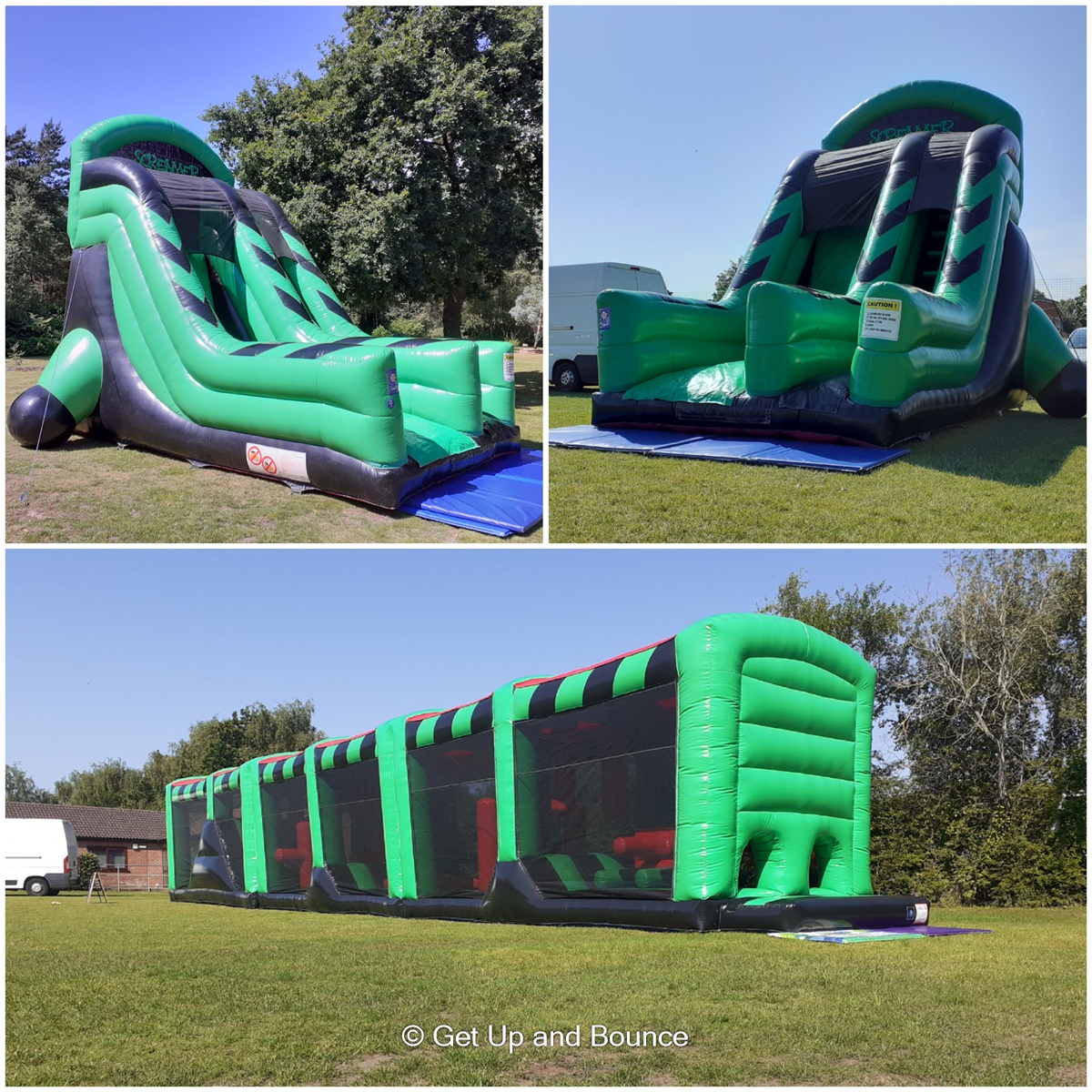 Screamer - Mega Package - Bouncy Castle Hire, Slides, Inflatables ...